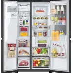 LG GSXE90EVDD Amerikaanse koelkast Zwart - Door in Door - DoorCooling - 628L UVNano - Afbeelding 4