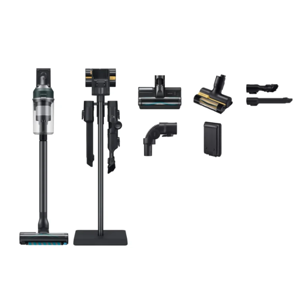samsung vs70h28glt/wa jet 95s pet steelstofzuiger -accuduur 60min - teal green - afbeelding 4