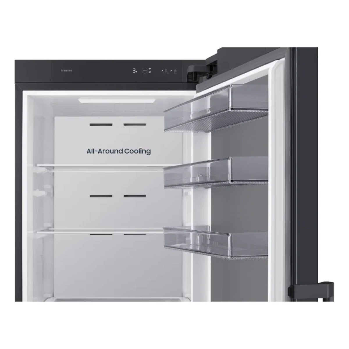 samsung rr70h39fef/ef 1 deur vrijstaand koelkast - metal cooling  - 387l e - afbeelding 8