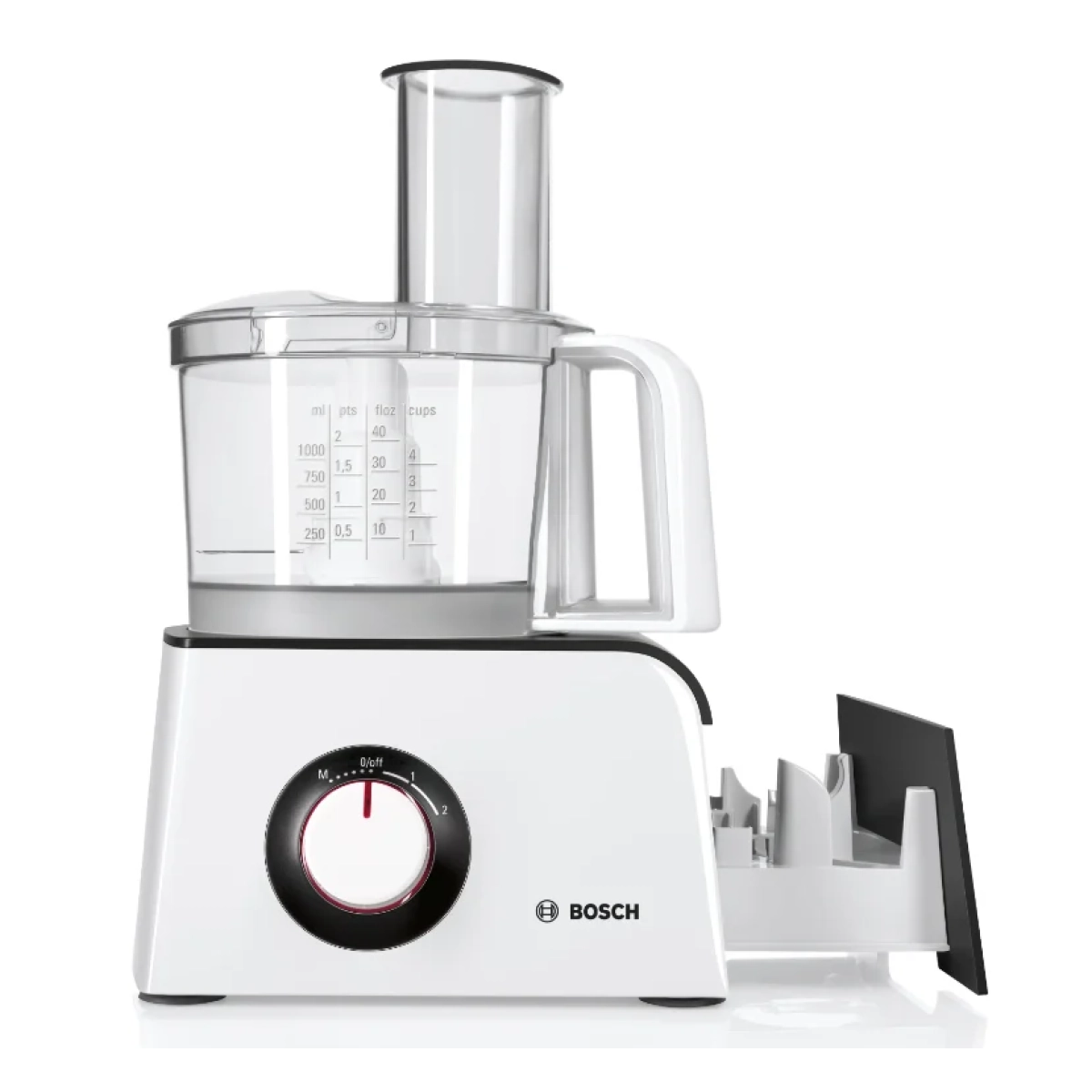 bosch mcm4100 - foodprocessor - wit- 800watt - afbeelding 3