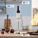 Bosch MSM4W220 ErgoMaster - Staafmixer - 600W - Inclusief Hakmolen - Wit/Donkergrijs - Afbeelding 7