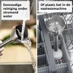 Bosch MSM4W220 ErgoMaster - Staafmixer - 600W - Inclusief Hakmolen - Wit/Donkergrijs - Afbeelding 5