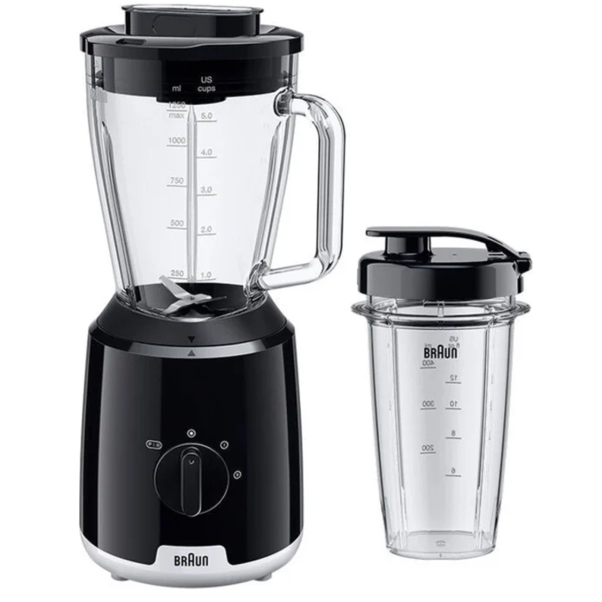 braun powerblend jb1051bk - blender - zwart - afbeelding 2
