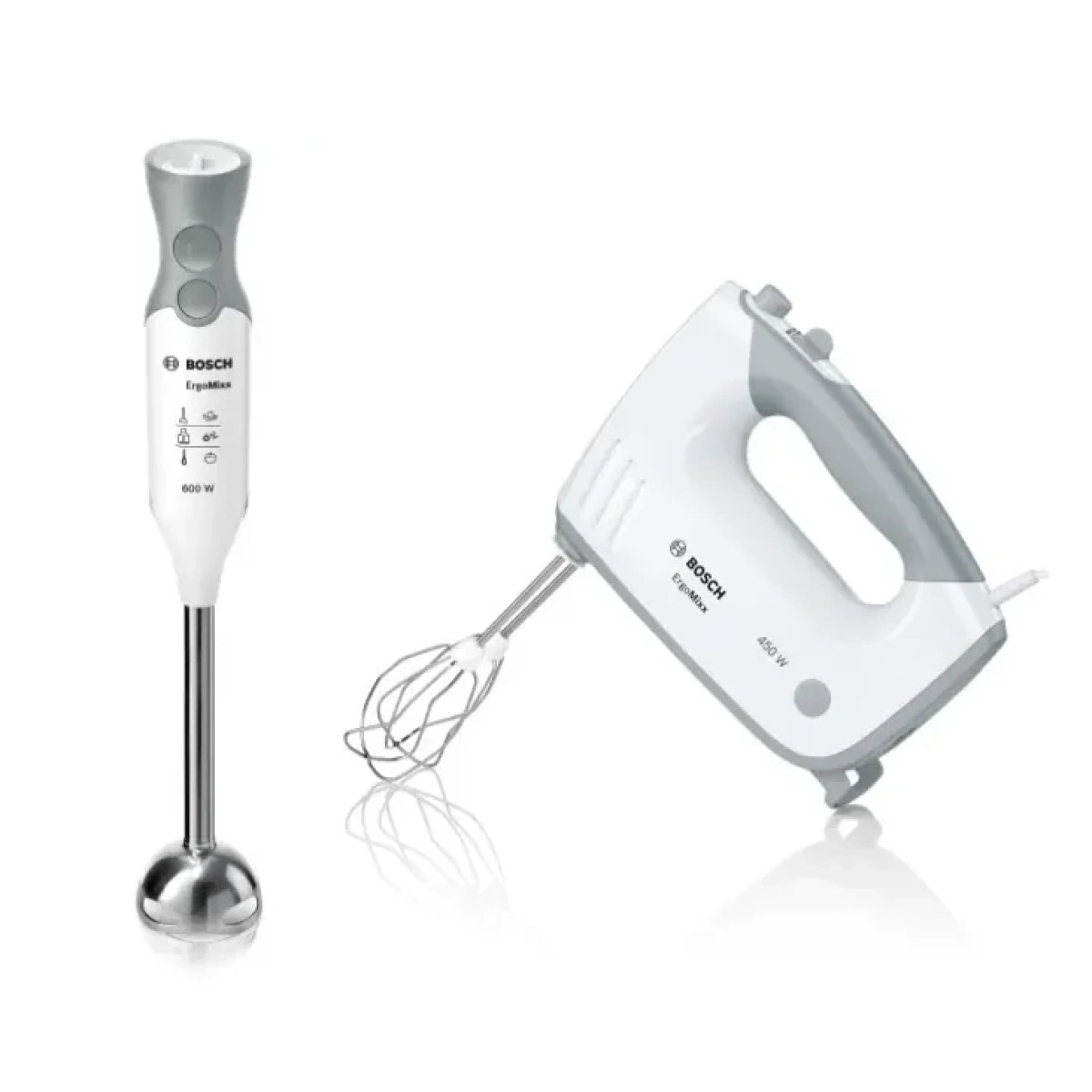 bosch mfq36470 handmixer ergomixx - 450 w - wit, venster grijs - afbeelding 2