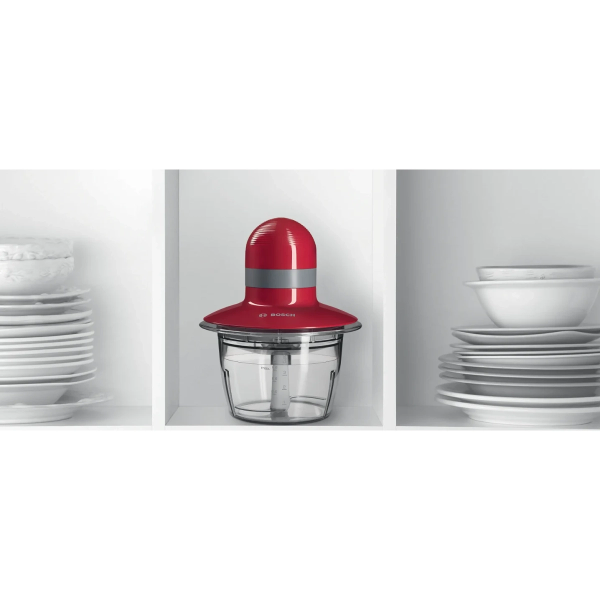 bosch mmr08r2 hakmolen - 400 w - rood, grijs - afbeelding 2