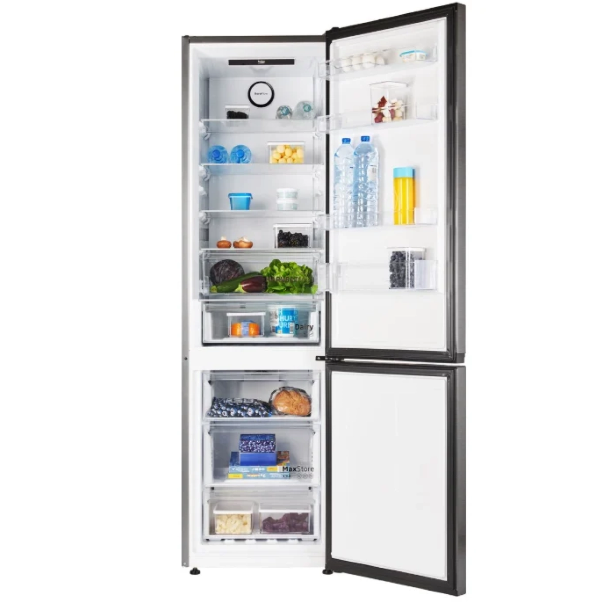beko b7rcne407hxbr - harvestfresh® - koelvriescombinatie - zwart - afbeelding 3