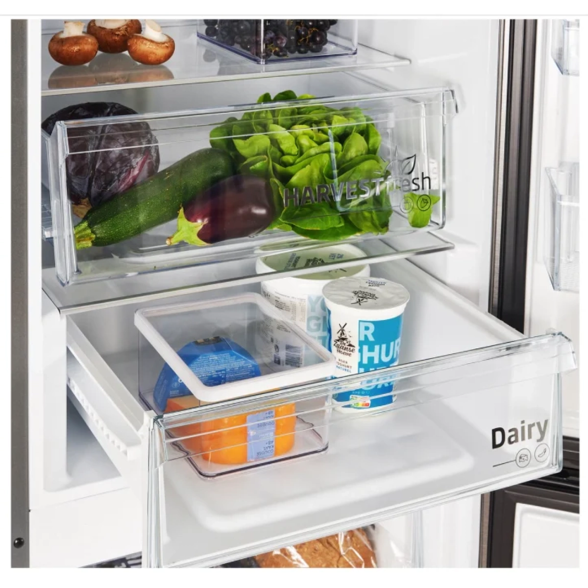 beko b7rcne407hxbr - harvestfresh® - koelvriescombinatie - zwart - afbeelding 7