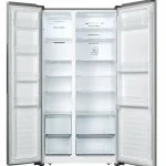 HISENSE MS91518CC Amerikaanse koelkast NoFrost - Side by Side - 519L - C - Roestvrijstalen kleur - Afbeelding 3