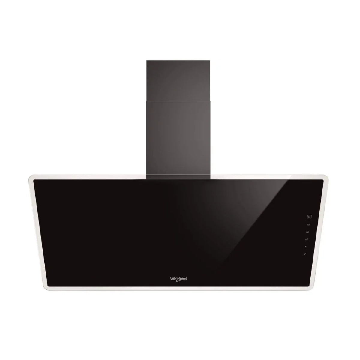 whirlpool whvf92fltk wanddampkap zwart - 90cm - 255 - 470 - 660 m3/uur | led-verlichting - afbeelding 2