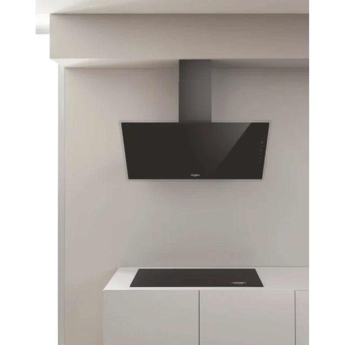 whirlpool whvf92fltk wanddampkap zwart - 90cm - 255 - 470 - 660 m3/uur | led-verlichting - afbeelding 5