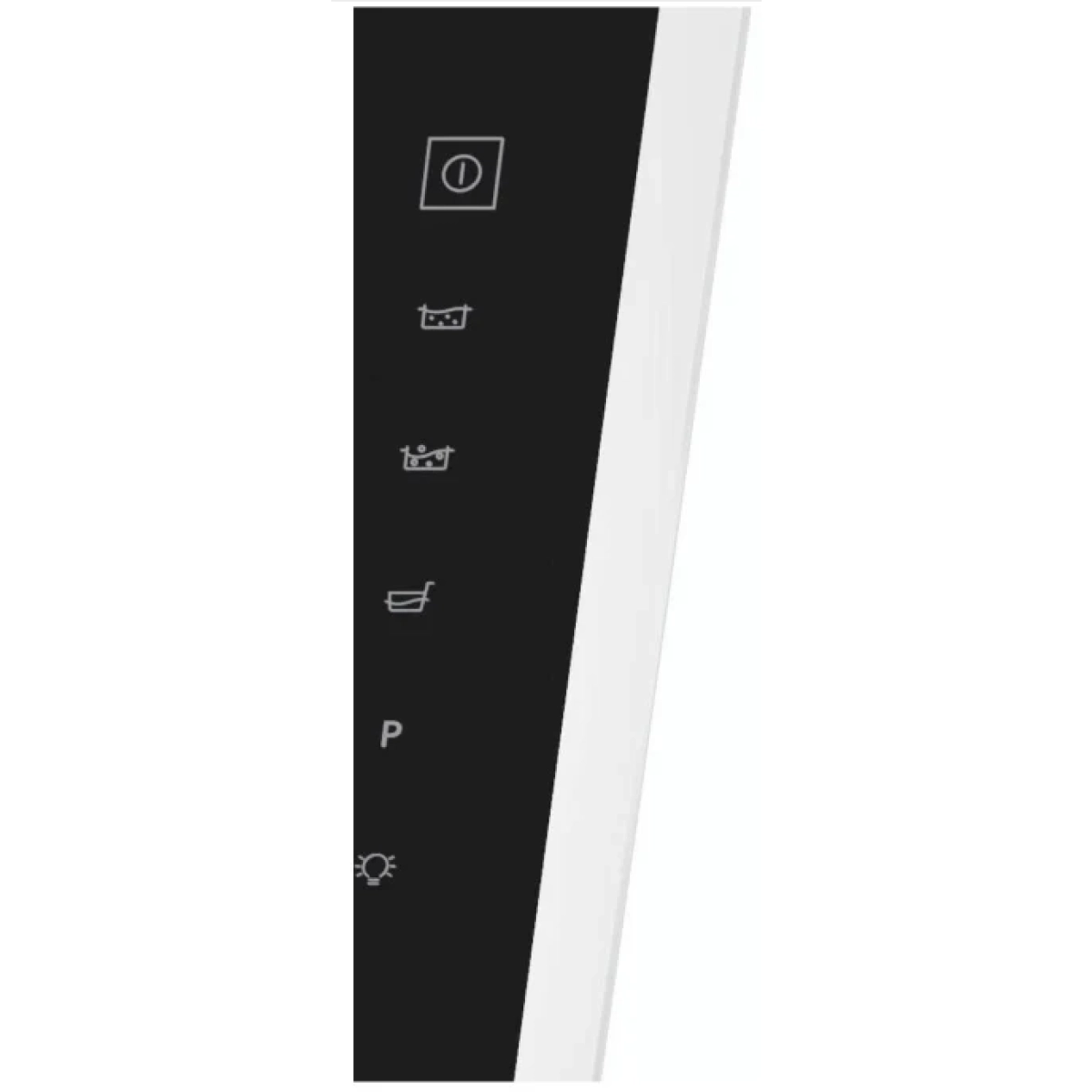 whirlpool whvf92fltk wanddampkap zwart - 90cm - 255 - 470 - 660 m3/uur | led-verlichting - afbeelding 3