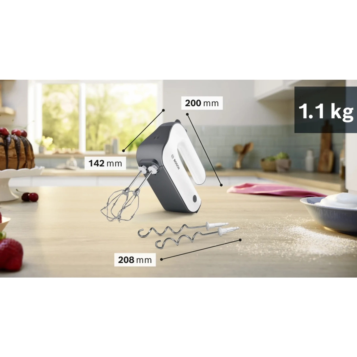 bosch mfq49300 -bosch mfq49300 - handmixer - 850w - afbeelding 7