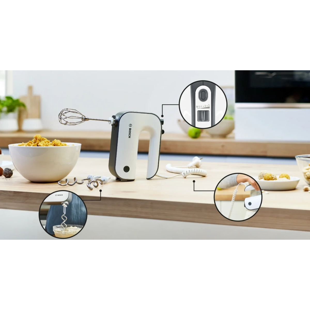 bosch mfq49300 -bosch mfq49300 - handmixer - 850w - afbeelding 6