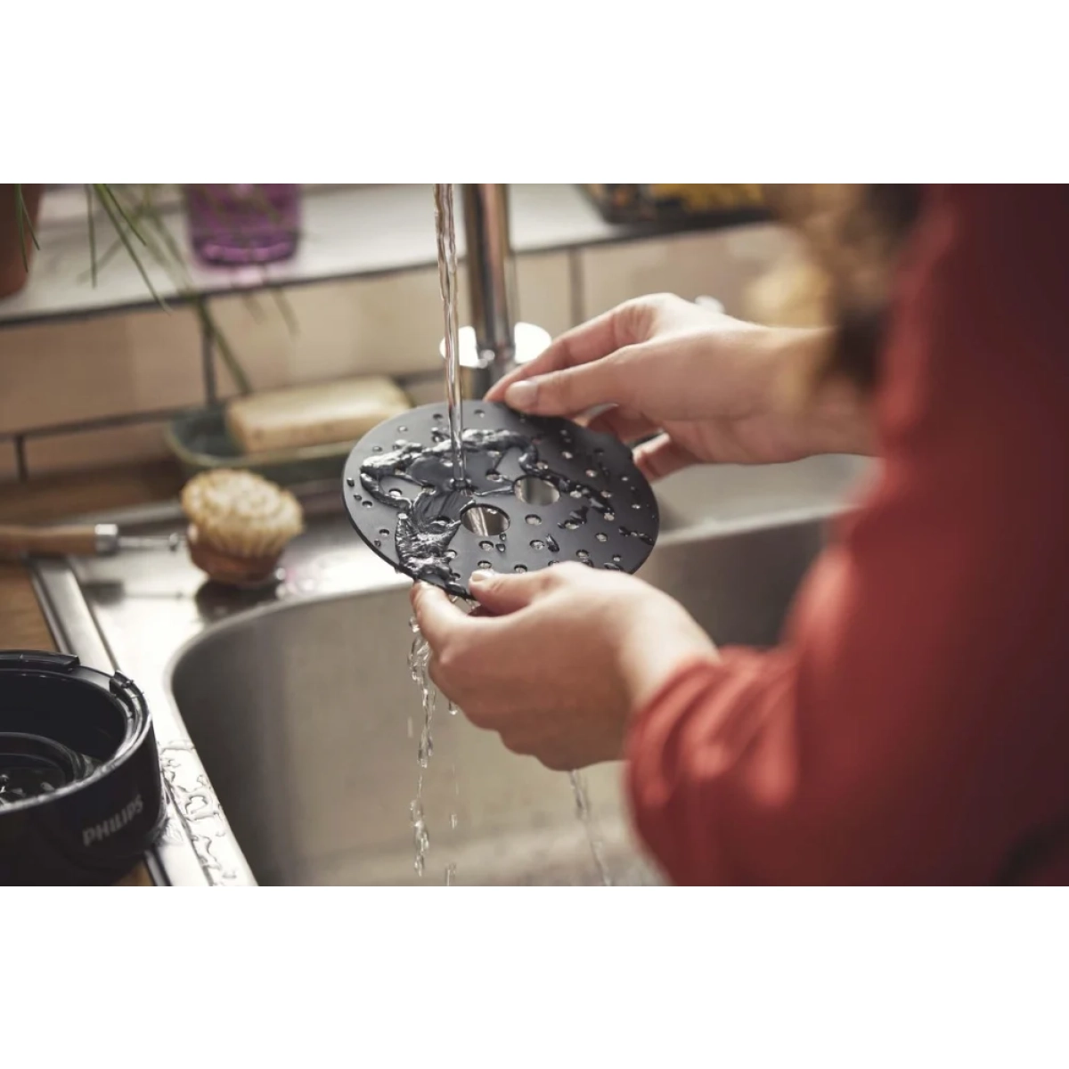 philips csa230/60 koffiepadmachine- instelbare intensiteit - automatische uitschakeling-  zwart - afbeelding 4
