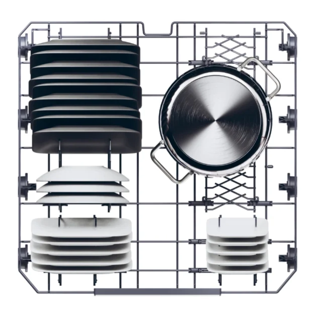 haier xs6a0m4pb inbouw vaatwasser serie 6 pro shine - 16couverts - a - wifi bediening - afbeelding 6
