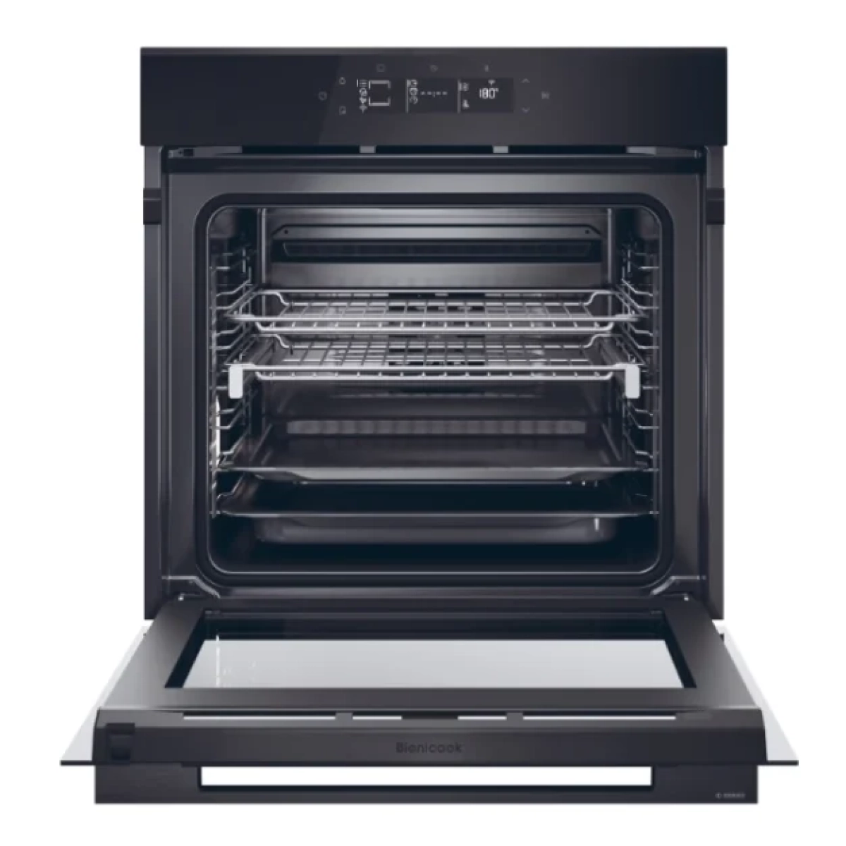 haier h6id46r5ytb inbouw oven serie 4 - 78l - pyrolyse+hydrolyse reiniging - 20pr. - wifi bediening - afbeelding 2