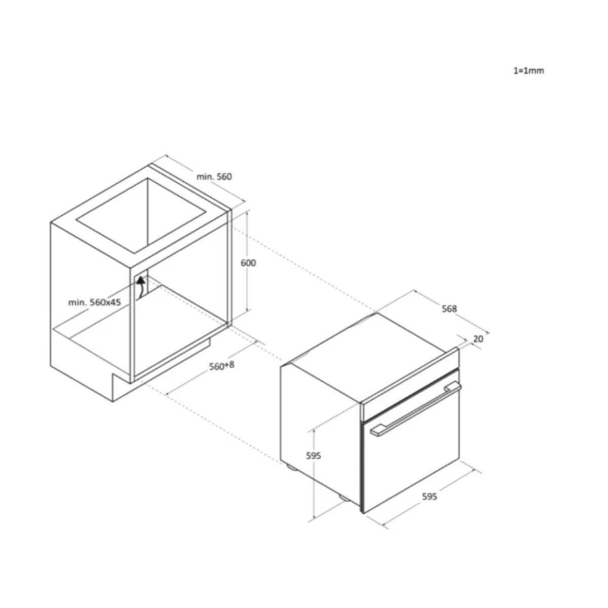 haier h6id46r5ytb inbouw oven serie 4 - 78l - pyrolyse+hydrolyse reiniging - 20pr. - wifi bediening - afbeelding 13