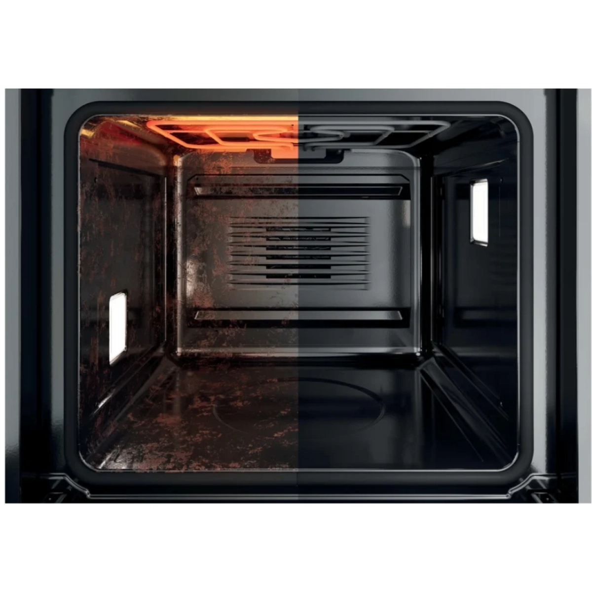 haier h6id23b3ytb inbouw oven serie 2 - pyrolyse+hydrolyse reiniging - 12pr. - 78l - wifi bediening - afbeelding 6