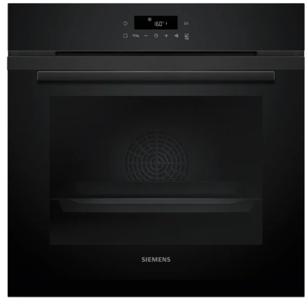 siemens iq300 hb272abb3 multifunctionele inbouw oven - diepzwart inox - 71l - activeclean