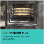 SIEMENS IQ300 HB272ABB3 Multifunctionele Inbouw Oven - Diepzwart Inox - 71L - ActiveClean - Afbeelding 7