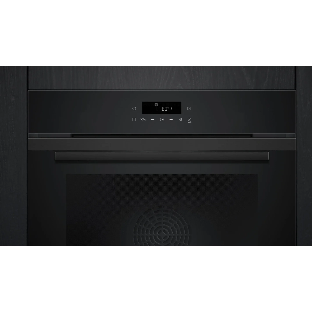 siemens iq300 hb272abb3 multifunctionele inbouw oven - diepzwart inox - 71l - activeclean - afbeelding 4