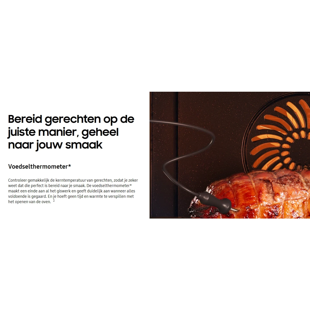 samsung nv7b41307as serie 4 inbouw oven - ontdooien - 76l - smartthings - pyrolyse reiniging - 5 jaar garantie - afbeelding 10