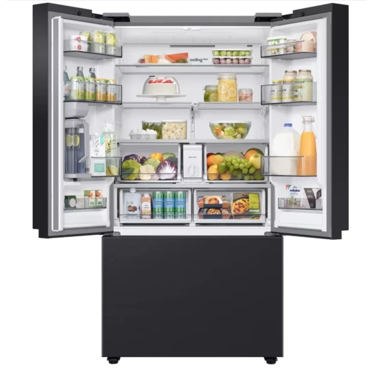 samsung rf24bb620eb1 - amerikaanse koelkast - french door - zwart - 5 jaar garantie - afbeelding 4