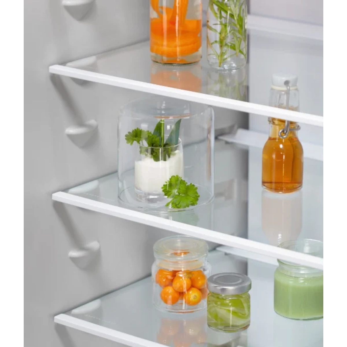 electrolux ent6me18sx inbouw koel-vries combinatie 249 l wit - no frost - sleepdeur - afbeelding 4