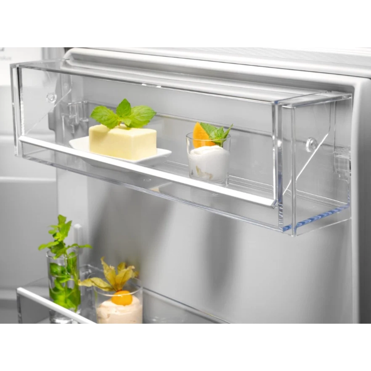 electrolux ent6me18sx inbouw koel-vries combinatie 249 l wit - no frost - sleepdeur - afbeelding 7