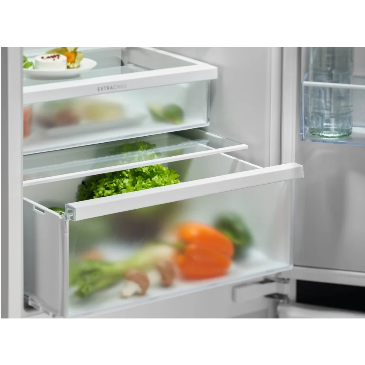 electrolux ent6me18sx inbouw koel-vries combinatie 249 l wit - no frost - sleepdeur - afbeelding 5