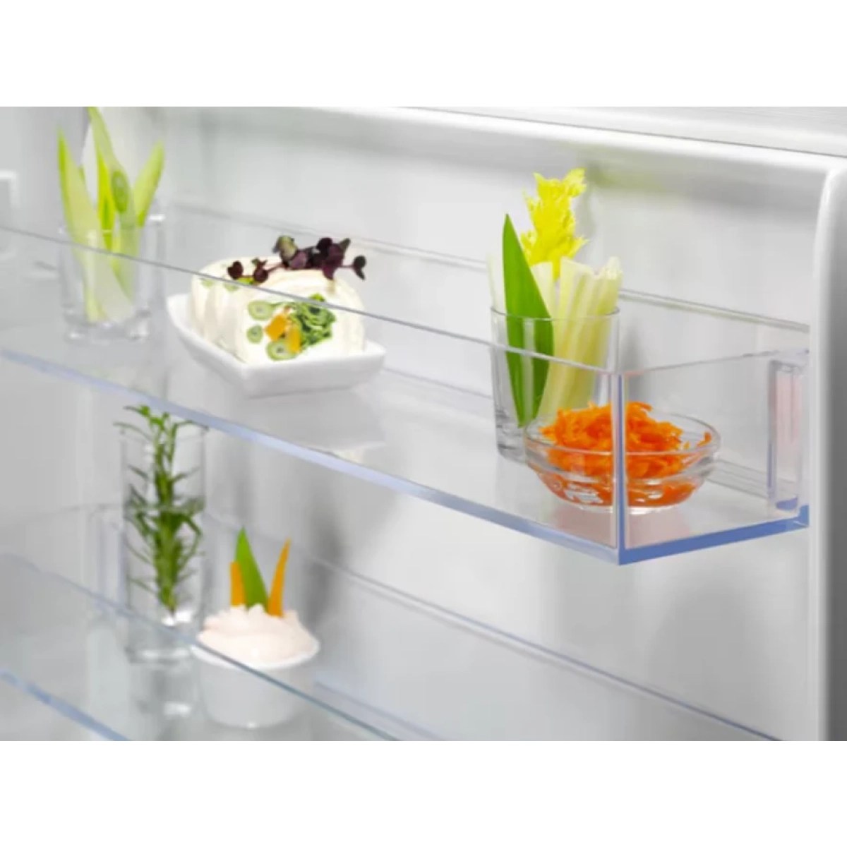 electrolux ens5le18s inbouw koel-vries combinatie 271 l wit - low frost - sleepdeur - afbeelding 2