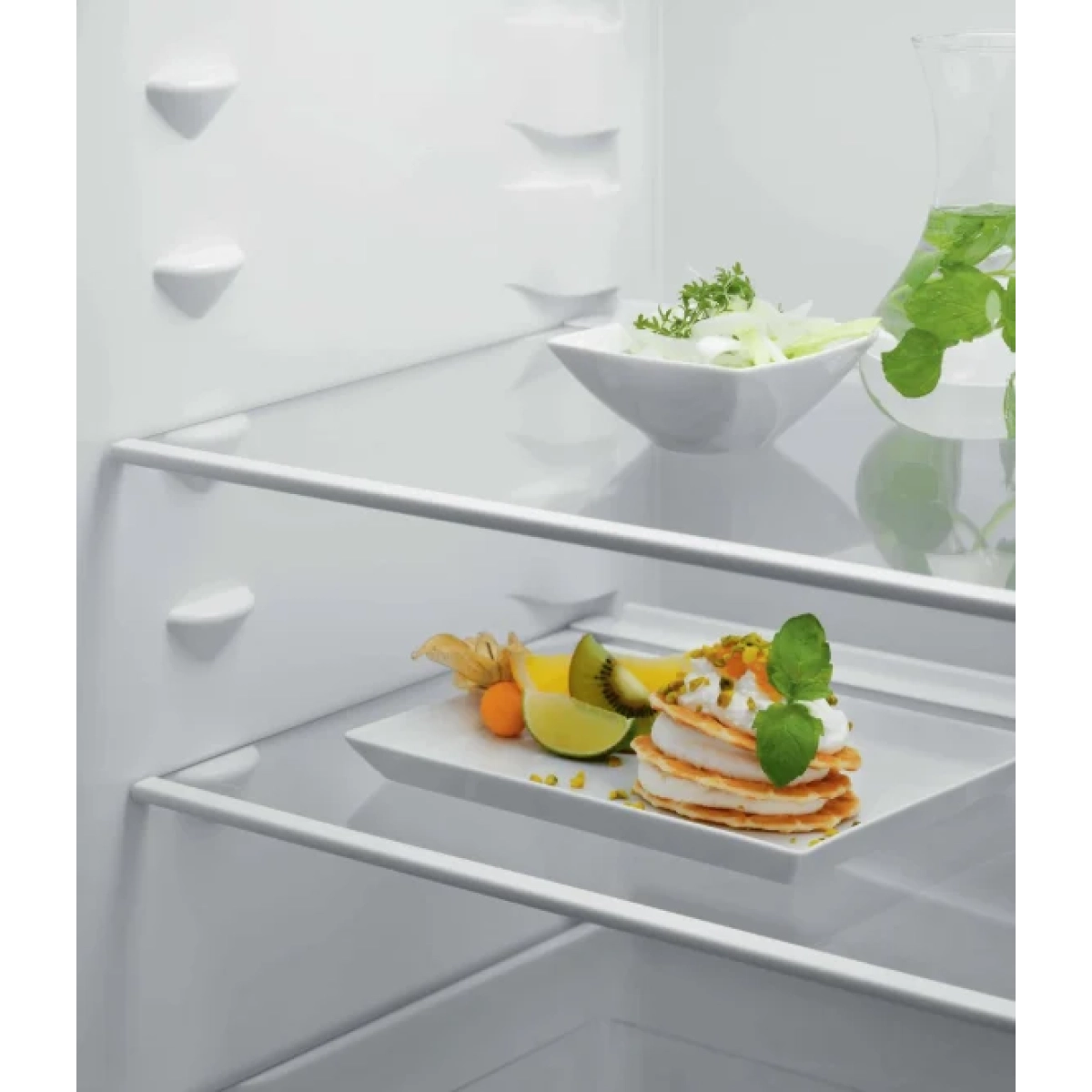 electrolux ens5le18s inbouw koel-vries combinatie 271 l wit - low frost - sleepdeur - afbeelding 5