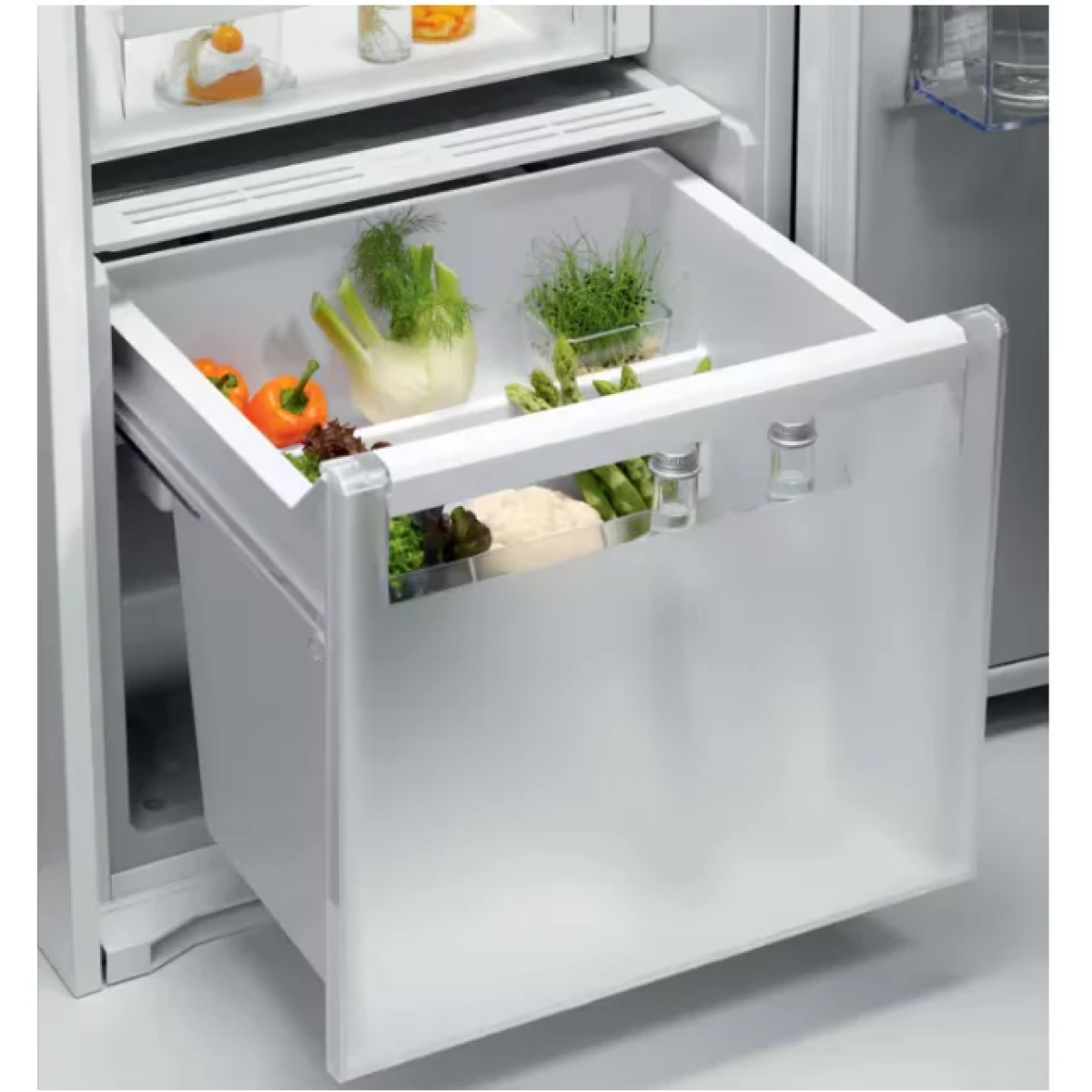 electrolux erd6de18s inbouw koelkast 1 deur - 310l- no frost - sleepdeur - afbeelding 2