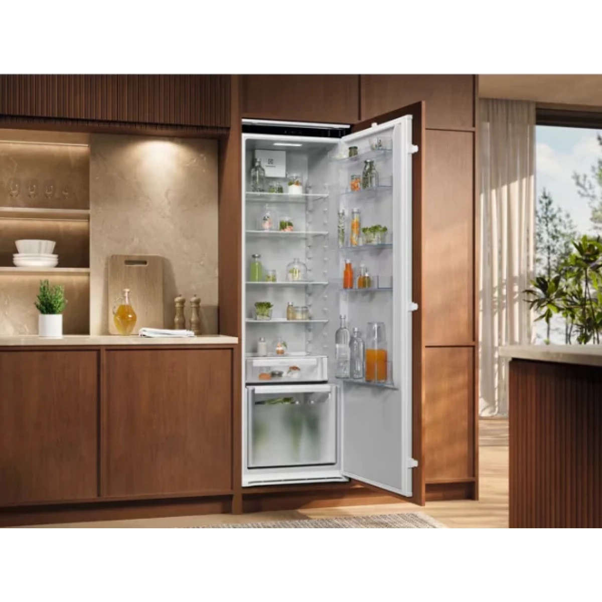 electrolux erd6de18s inbouw koelkast 1 deur - 310l- no frost - sleepdeur - afbeelding 8