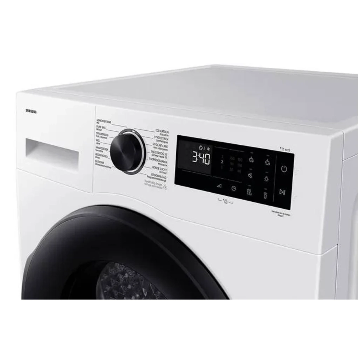 samsung droogkast dv9udg52a0aeen optimal dry + quick dry 5000-serie 9kg-c - afbeelding 4