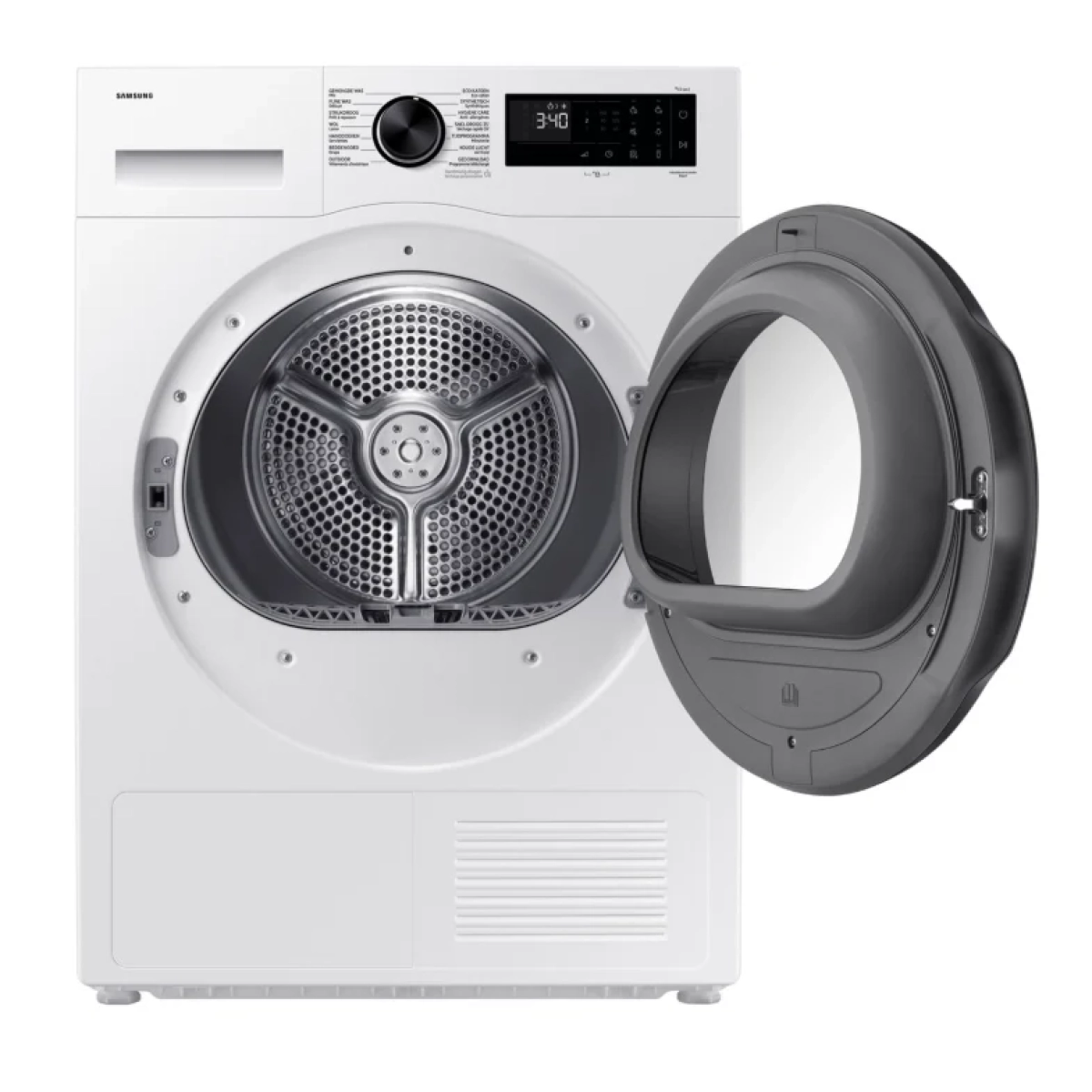 samsung droogkast dv9udg52a0aeen optimal dry + quick dry 5000-serie 9kg-c - afbeelding 2