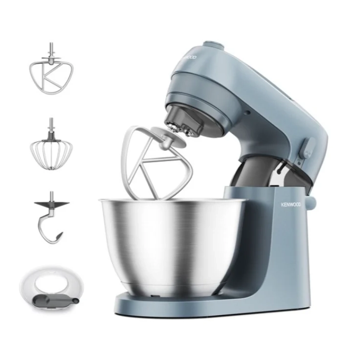 kenwood keukenrobot kzm35.000gy storm grey - 800watt- 4l - 6 snelheidsfuncties + pulse functie - afbeelding 2