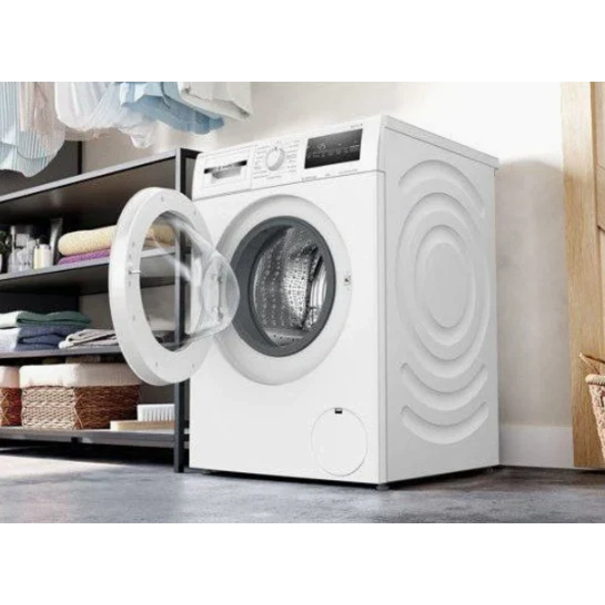 bosch wan2827ufr wasmachine serie 4 - 8kg- fr display - 1400rpm - a eco silence - afbeelding 2