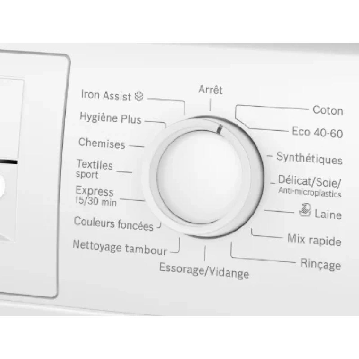 bosch wan2827ufr wasmachine serie 4 - 8kg- fr display - 1400rpm - a eco silence - afbeelding 5
