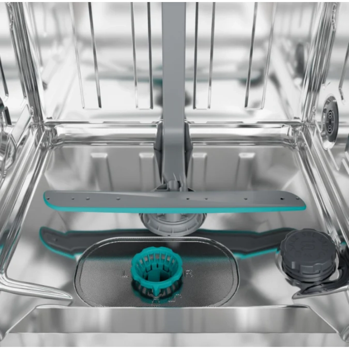 hisense hs662a90x vrijstaand vaatwasser inox - a - quick 20 min - auto dry - 14couverts - afbeelding 7