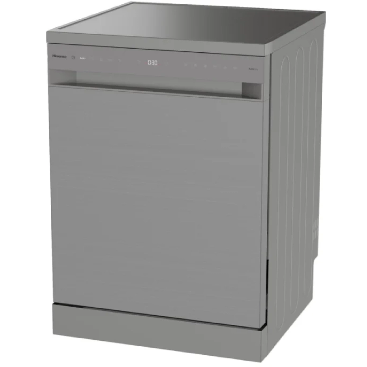 hisense hs662a90x vrijstaand vaatwasser inox - a - quick 20 min - auto dry - 14couverts - afbeelding 2