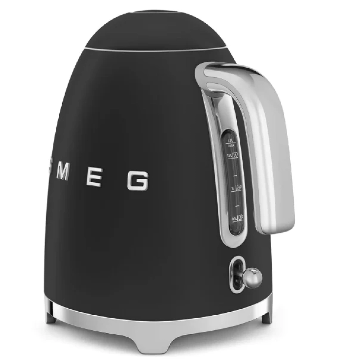 smeg klf03blmeu waterkoker 50's style - 1.7l - mat zwart - afbeelding 2