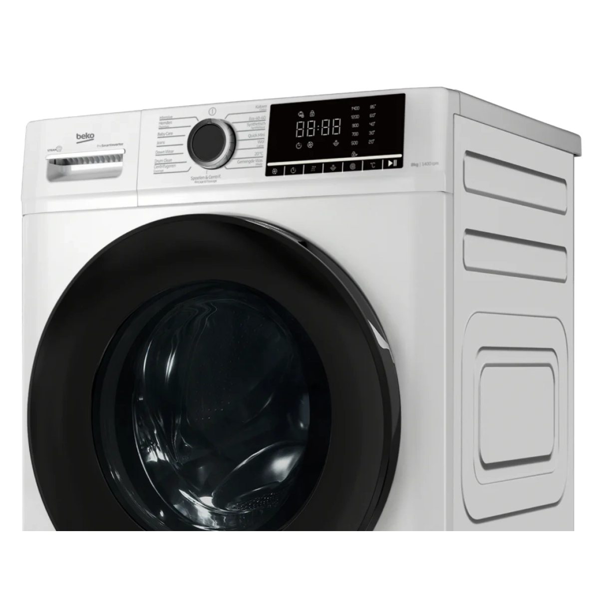 beko b1w8641w01 wasmachine 8kg - a - 1400rpm - 76 db - afbeelding 2
