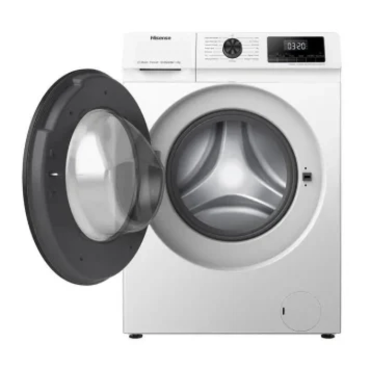 hisense wfqe1214evjm wasmachine 12kg - 1400tpm - a - franse display - 72db - afbeelding 2
