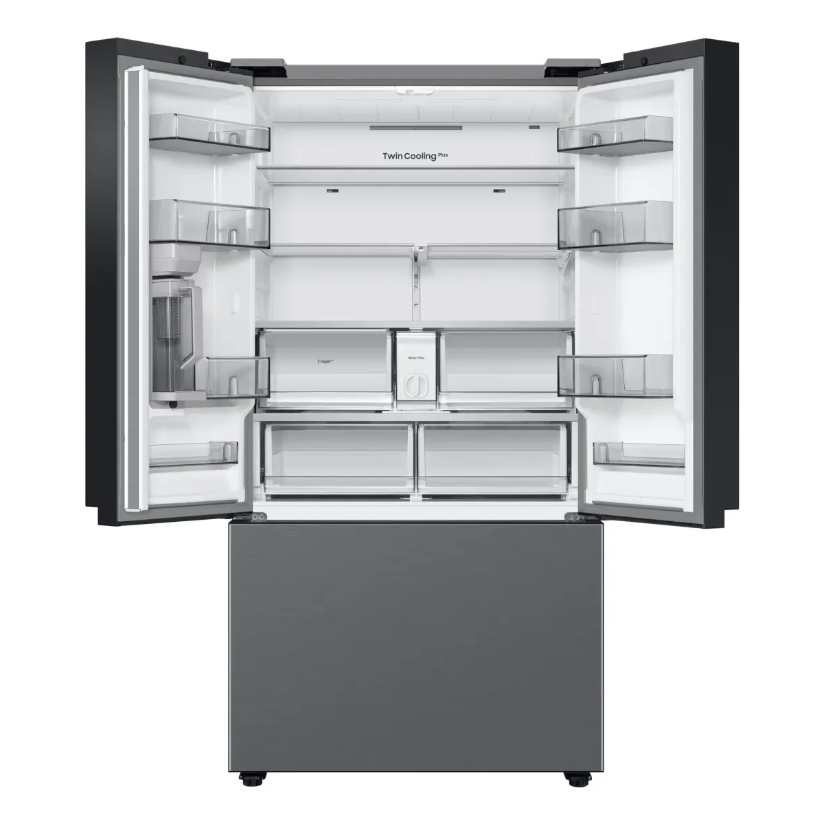 samsung rf24bb620es9ef amerikaanse koelkast vrijstaand 674 l zilver