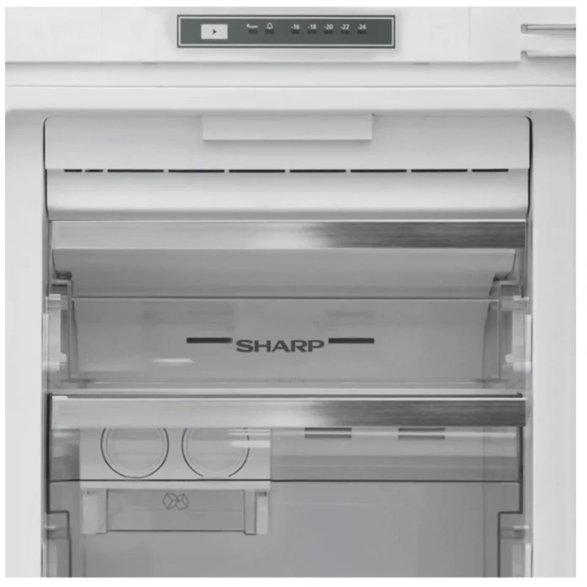 sharp sj-sd200e00x-eu inbouwvriezer 177cm -d - deur op deur - afbeelding 6