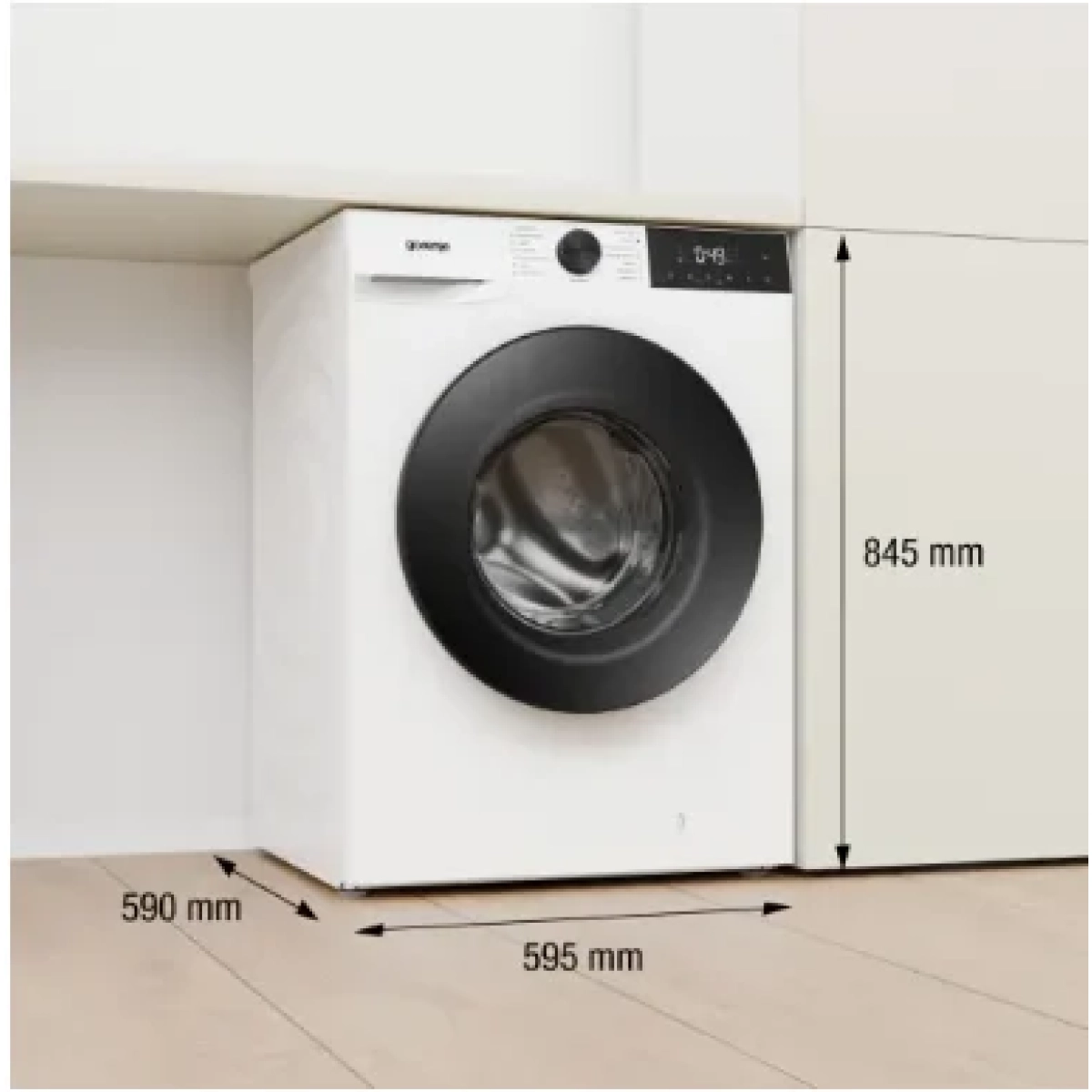 gorenje wg2p114a22/fr g200 wasmachine 11kg engelse display - 1400rpm - a - afbeelding 8