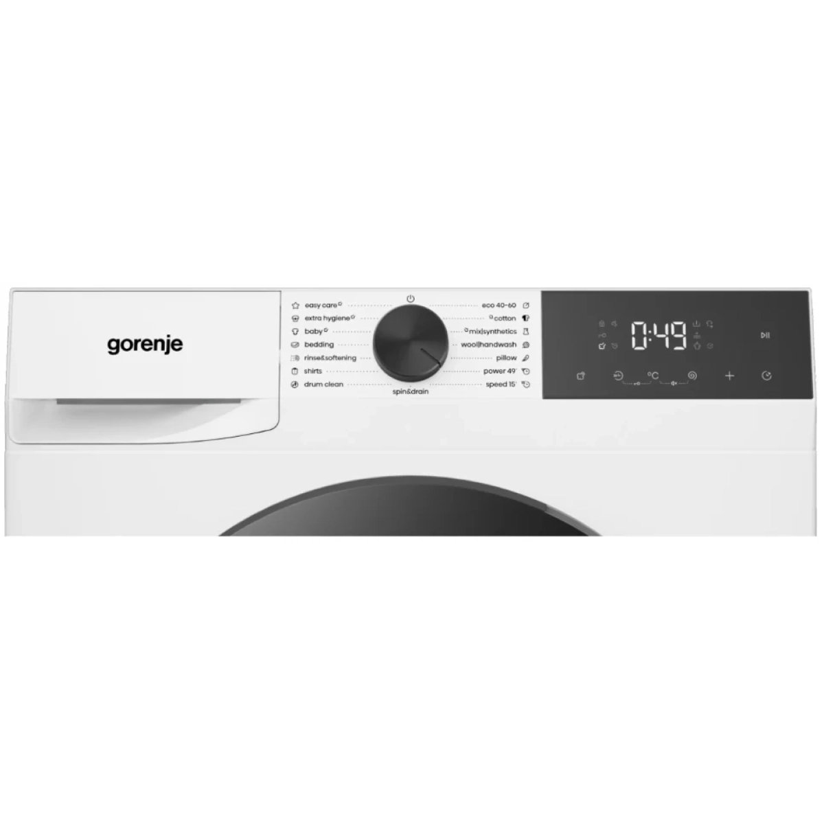 gorenje wg2p114a22/fr g200 wasmachine 11kg engelse display - 1400rpm - a - afbeelding 5