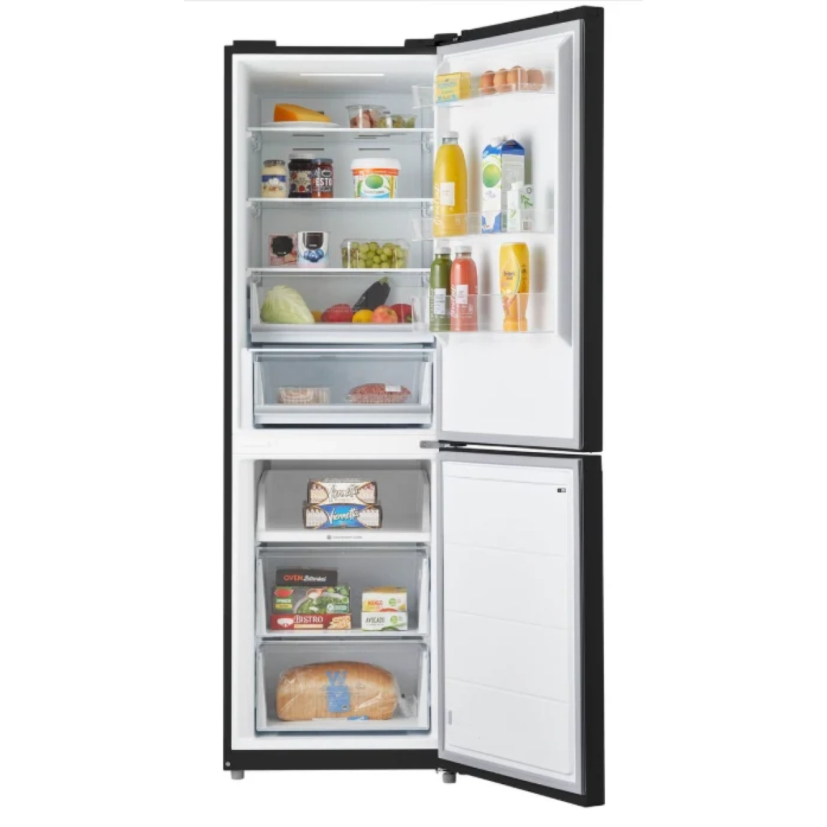 inventum kv1850b combinatie koelkast no frost -c - 338l - 35 db - zwart - 5 jaar garantie - afbeelding 7