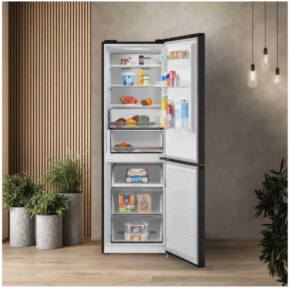 inventum kv1850b combinatie koelkast no frost -c - 338l - 35 db - zwart - 5 jaar garantie - afbeelding 11